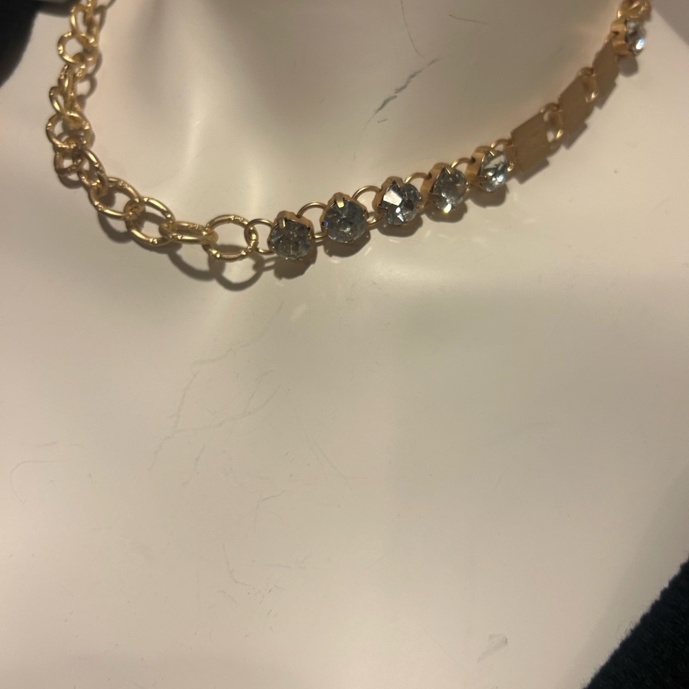 Chic Gold And Silver Necklace - image 5